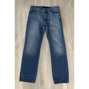 Calvin Klein Jeans Men's Size 32x31 Straight Cut  Blue Denim Pants